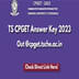 TS CPGET Answer Key 2023 Out @cpget.tsche.ac.in; Check Question Paper, Response Sheet, Direct Link Here